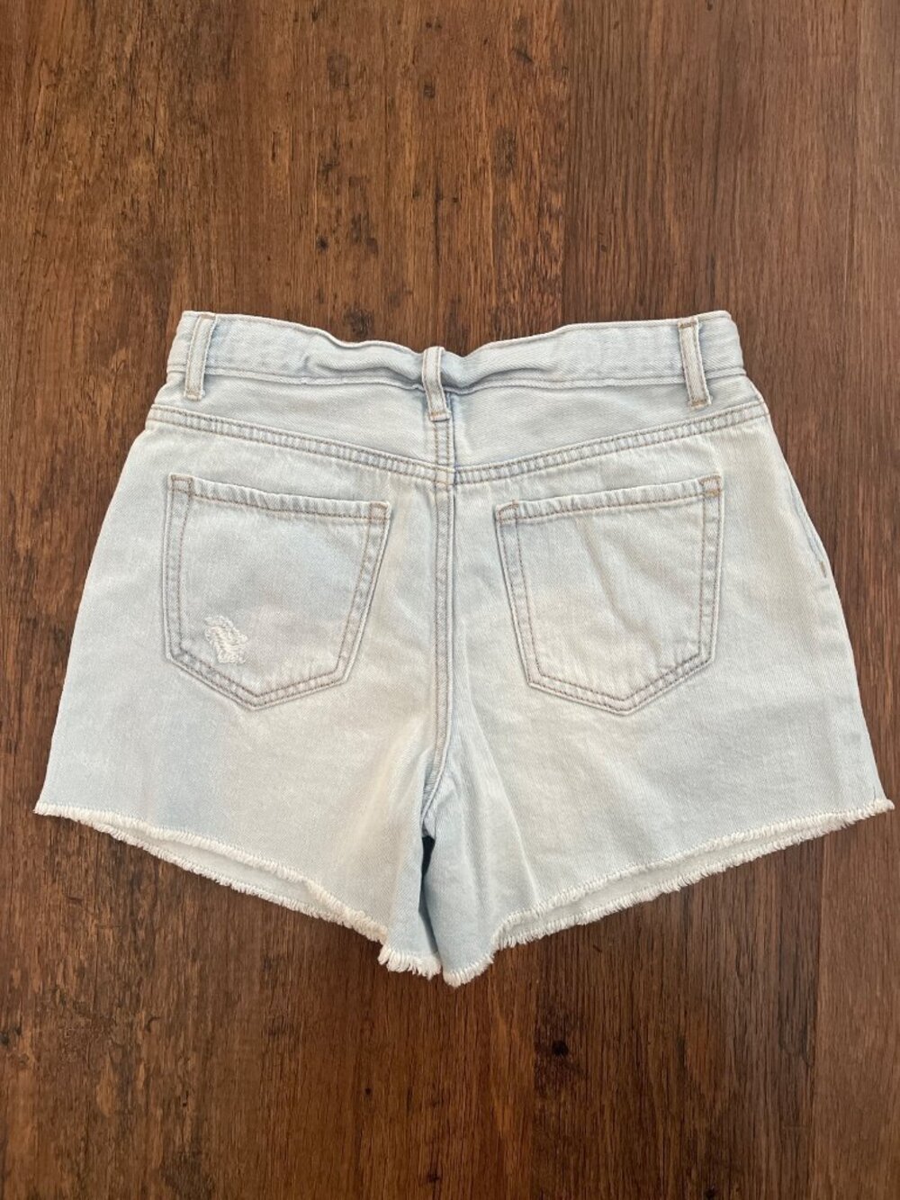 Sugar & Jade Jean Shorts Light Wash Denim Girls 12 - Picture 2 of 8